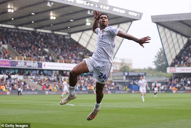 It sealed a great victory that took Leeds into the top half of the Championship