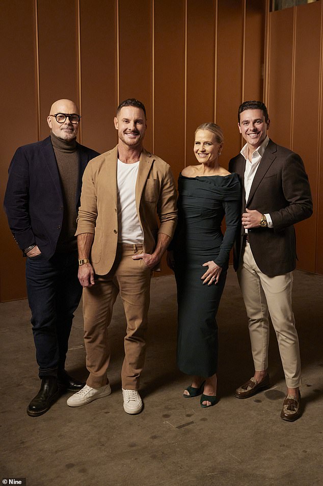 An industry insider told The Daily Telegraph that these figures were a bad omen for the renovation show: Pictured: The Block judges Neale Whitaker, Darren Palmer, Shaynna Blaze and Marty Fox