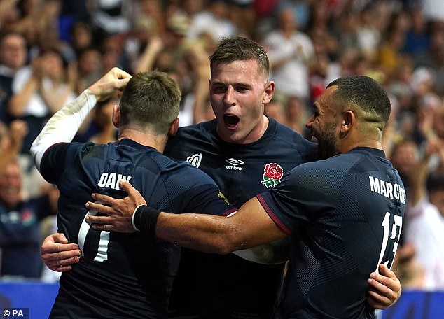 Borthwick's side defeated Japan 34-12 on Sunday evening to maintain their top spot in Pool D