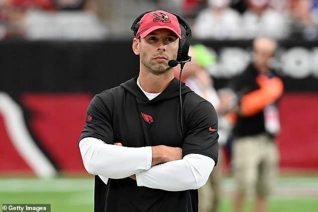 Arizona (photo Cardinals' head coach Jonathan Gannon) lost its largest lead since 2011