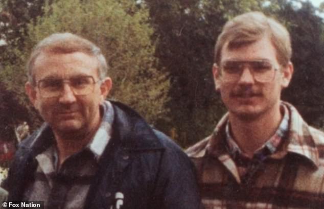 Lionel and his son Jeffrey Dahmer.  Jeffrey Dahmer was convicted in 1992 and murdered in prison two years later at the age of 34