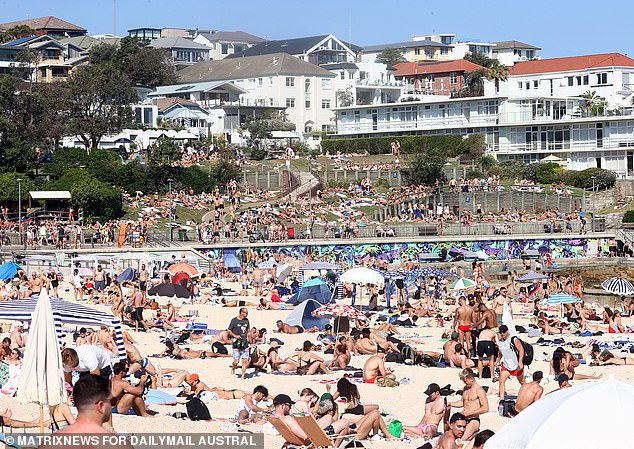 Sydney's beaches have been full for days as the heatwave drives people to the sand