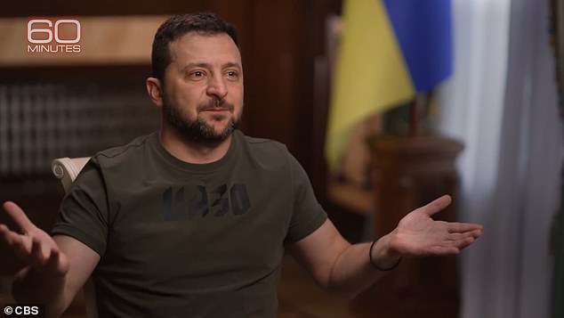 'If Ukraine falls, what will happen in ten years?  Just think about it.  If (the Russians) reach Poland, what's next?  A Third World War?'  Zelensky asked.