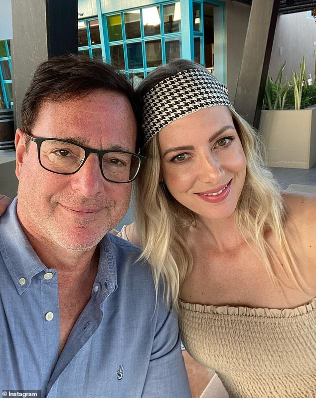 The 44-year-old blogger, whose husband Bob Saget died last year (previously pictured together), was then asked how she hoped to use Special Forces to catapult the rest of her career