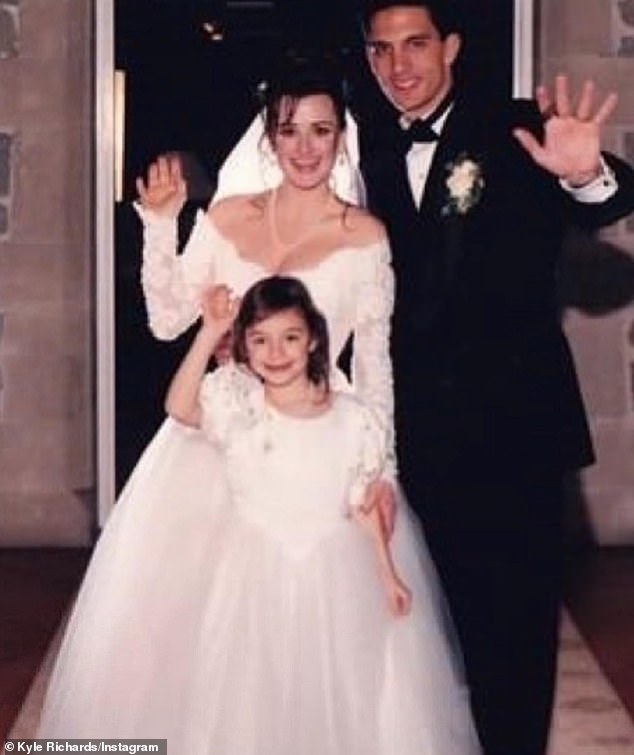 The famous couple were pictured after their 1994 wedding to daughter Farrah Aldjufrie