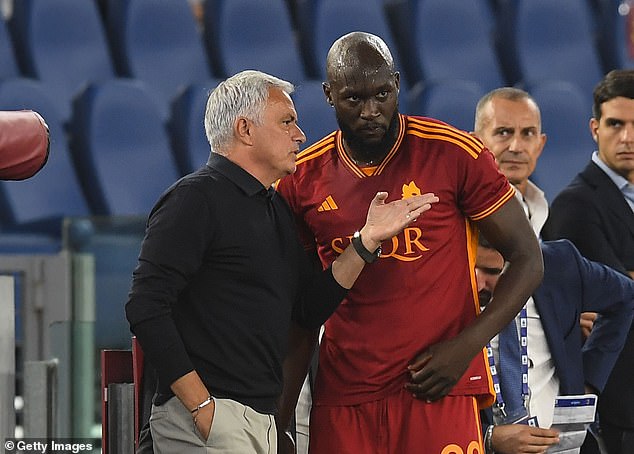 Mourinho said after the match that Lukaku 'must feel loved' and added that there is 'no reason for Inter to be angry' about the striker