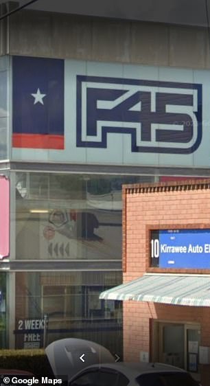 F45 Opulent Group gyms that have closed, including this one (above) at Kirrawee