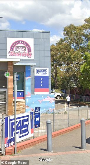 F45 in Caringbah (above) has also closed as the cult gym group's woes continue