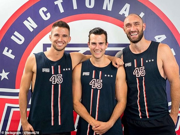 Joel, Jordan and Daniel (above) run the F45 Opulent Group, described as the leading global gym group franchise, now hit by F45's US stock crash.