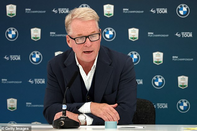 But he is ineligible to play, missing the tournament for only the second time since 1999, after Keith Pelley reaffirmed that defectors would not be eligible to play in Rome even after golf's shock merger .