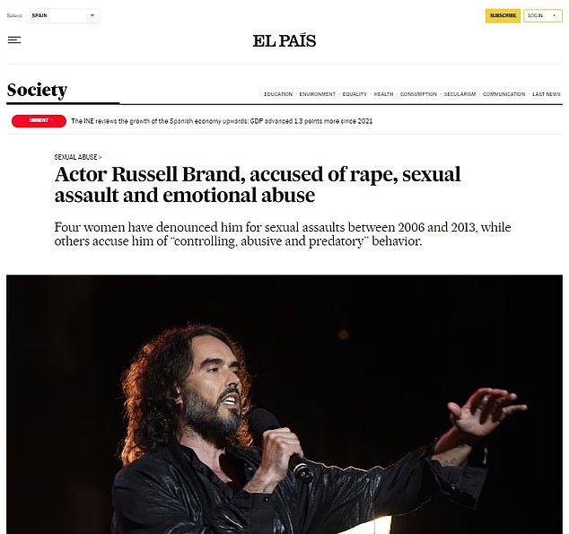 1695040619 581 International media question if Russell Brand is an abominable predator