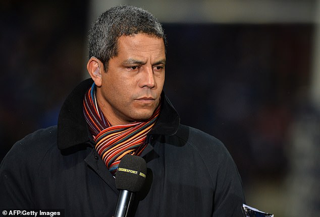 Former England and British and Irish Lions player Jeremy Guscott (pictured) called England's first half performance 'boring'