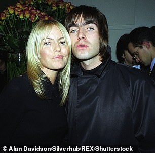 Like father Like Son!  Lennon looked exactly like his father Liam (pictured in 1996 with Patsy)