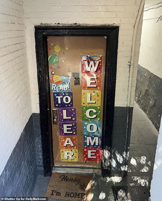 The exterior of the drug-fueled daycare center that was housed in an apartment