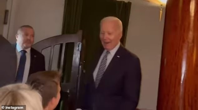 Biden arrived in Manhattan on Sunday evening to attend the United Nations General Assembly and lead a series of political fundraising efforts in aid of his re-election campaign