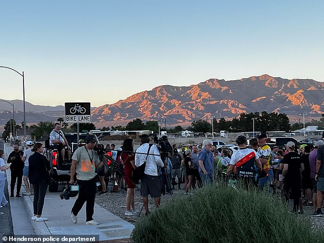 Dozens of people gathered at a memorial for Probst earlier this month