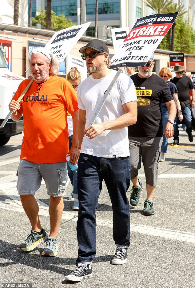 No end in sight: The Writers Guild of America began striking in May, followed by SAG-AFTRA, the union that represents actors, on July 14