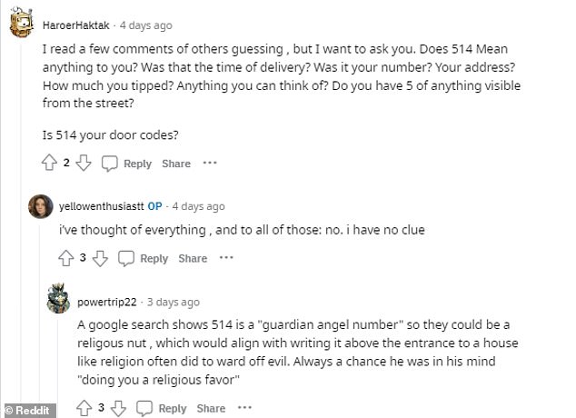 Redditors put forward several theories about the meaning behind the DoorDash driver's action, but few could hold up in light of the observable facts surrounding the incident