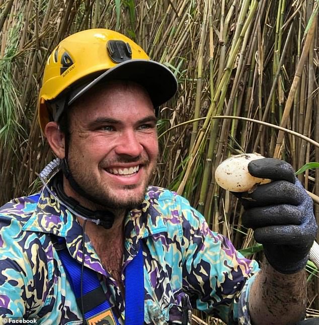 Chris 'Willow' Wilson (pictured) was a fearless alligator egg collector in the Netflix show Outback Wrangler