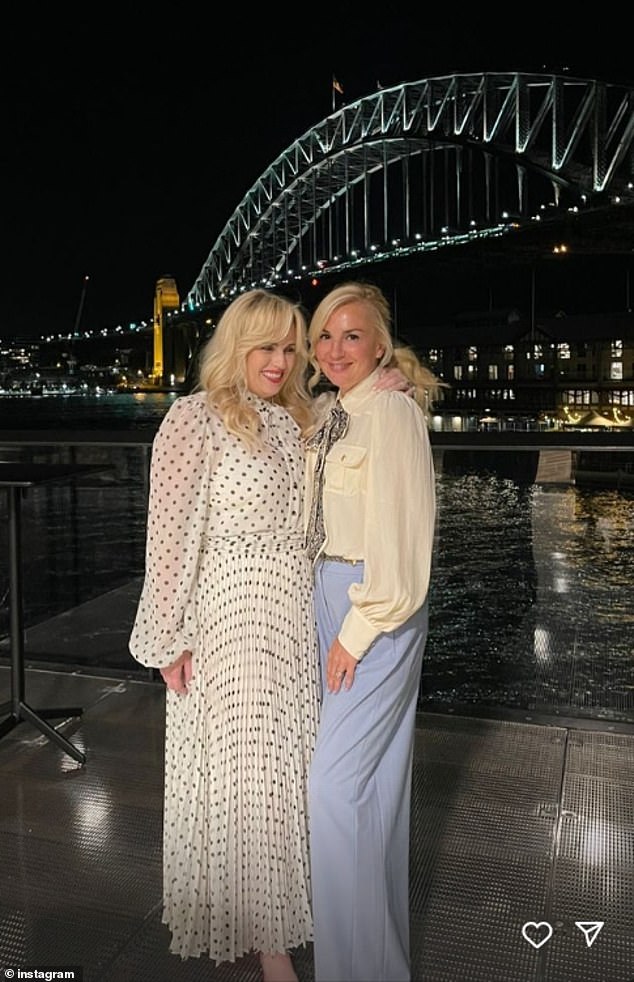 Rebel and Ramona have been spotted in Sydney all week, including at The Rebel Theatre, a venue the comedy actress helped build, in Dawes Point