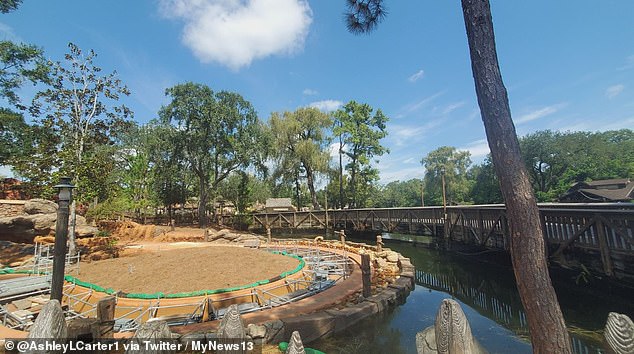 Some areas of the park lay completely deserted as FWC biologists and law enforcement officers worked to track the bear