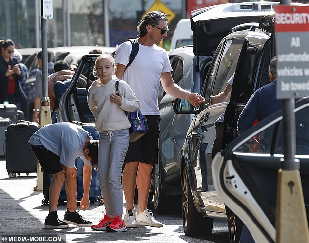 Rocky made sure everything was safely removed from the taxi before they left