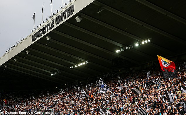 It is claimed the Newcastle supporter was attacked from behind by seven or eight thugs