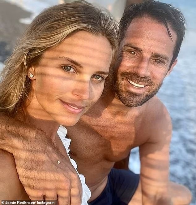 New romance: Sports expert Jamie married model Frida Andersson in October 2021 and the couple welcomed their first child together, son Raphael, the following month