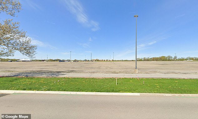 The unsavory incident happened in car park 3, where construction work is taking place