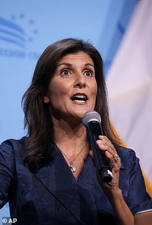 Former South Carolina governor and onetime Trump's UN ambassador Nikki Haley