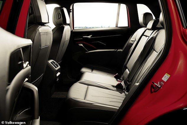 By extending the length and wheelbase of the Tiguan, Volkswagen has increased the legroom for the rear passengers