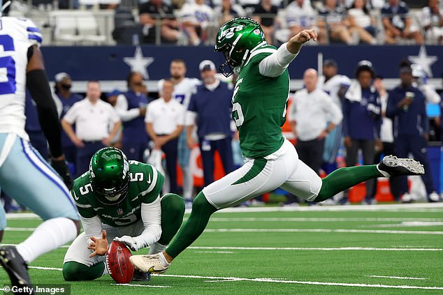 Jets kicker Austin Seibert hit through the final FG needed for a reported $20 million loss to FD