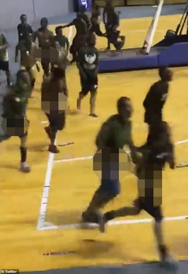 São Paulo Civil Police are investigating an April incident in which members of the University of Santo Amaro men's futsal team ran onto the court after winning the women's volleyball championship at the University of São Camilo and masturbated in a group.