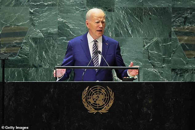 Biden's speech, which lasted less than 30 minutes, was greeted by some delegates scrolling through Instagram and Google Maps on their phones, according to a reporter in the room.