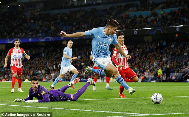 The Argentine striker rounded goalkeeper Omri Glazer to score a superb equalizer