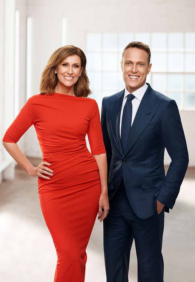 Sunrise revealed in June that Matt Shrivington (right) would replace David Koch to co-host alongside Natalie Barr (left)