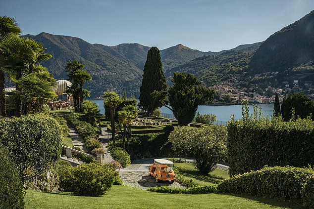 Passalacqua is set in an 18th-century villa, the awards ceremony explains, with “spectacular terraced gardens that slope down to the water.”