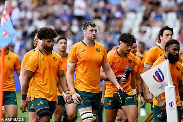 Australia on brink of World Cup exit after shock defeat to Fiji in Saint-Etienne on Sunday