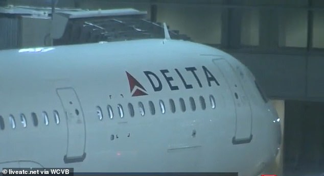 After the plane landed safely in Boston at 11:45 p.m., the airport crew inspected the plane for any damage or warning signs from a possible lightning strike, but did not nothing to worry about.