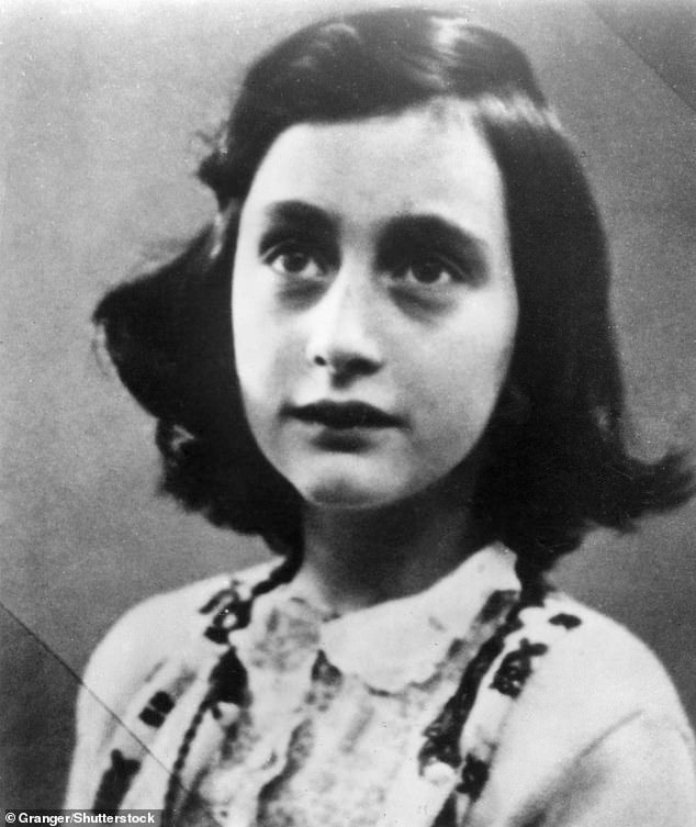 Anne Frank was sent to the Auschwitz concentration camp in 1944, then died at the Bergen-Belsen concentration camp in 1945.