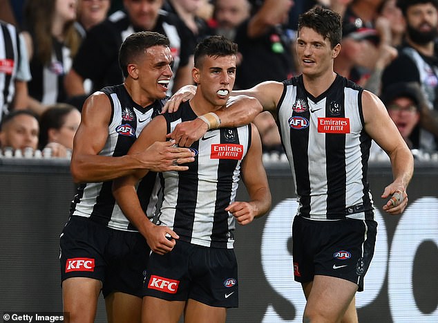 Collingwood saw the biggest increase of any club based in Victoria