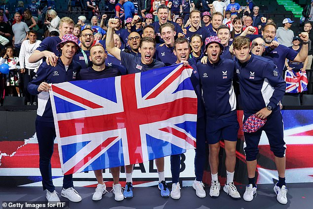 Thousands of fans turned out to watch Great Britain's thrilling Davis Cup victory over France in Manchester.