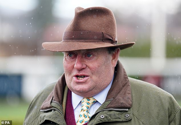 No one knows Constitution Hill better than trainer Nicky Henderson (above), who books him for courses that suit his horse best.