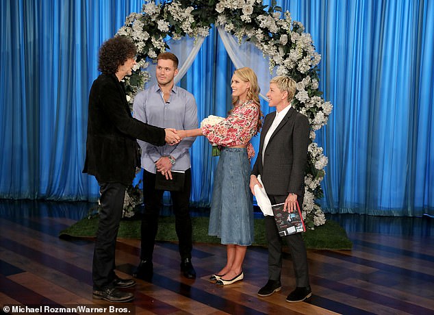 Stern was seen renewing his wedding vows with Beth on Ellen in 2019, with The Bachelor's Colton Underwood presiding over the proceedings.