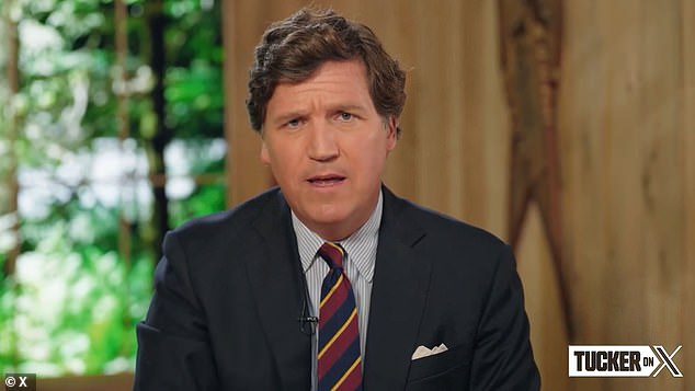 In one chapter, he writes that before Carlson was fired from his prime-time show Tucker Carlson Tonight, he had considered running for president to escape his contract with Fox News.