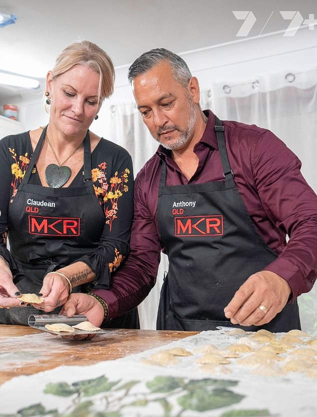 My Kitchen Rules, also on Seven, attracted a strong audience on Tuesday night, with 559,000 metro viewers tuning in to the cooking competition (pictured)