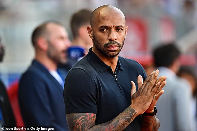 The ribbing came during a conversation congratulating Thierry Henry on his new role with the France U21 team.