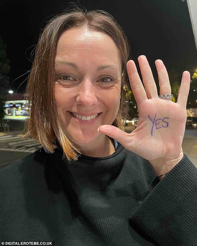 Celeste Barber (pictured) faced mixed reactions after throwing her support behind a yes vote in the upcoming Voice to Parliament referendum.