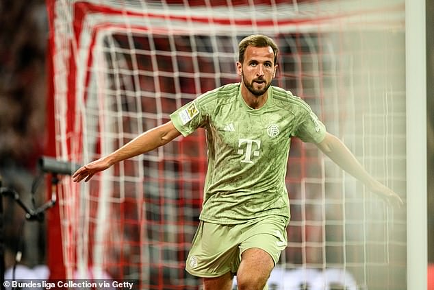 Harry Kane was linked with a move from Spurs to Old Trafford before joining Bayern Munich