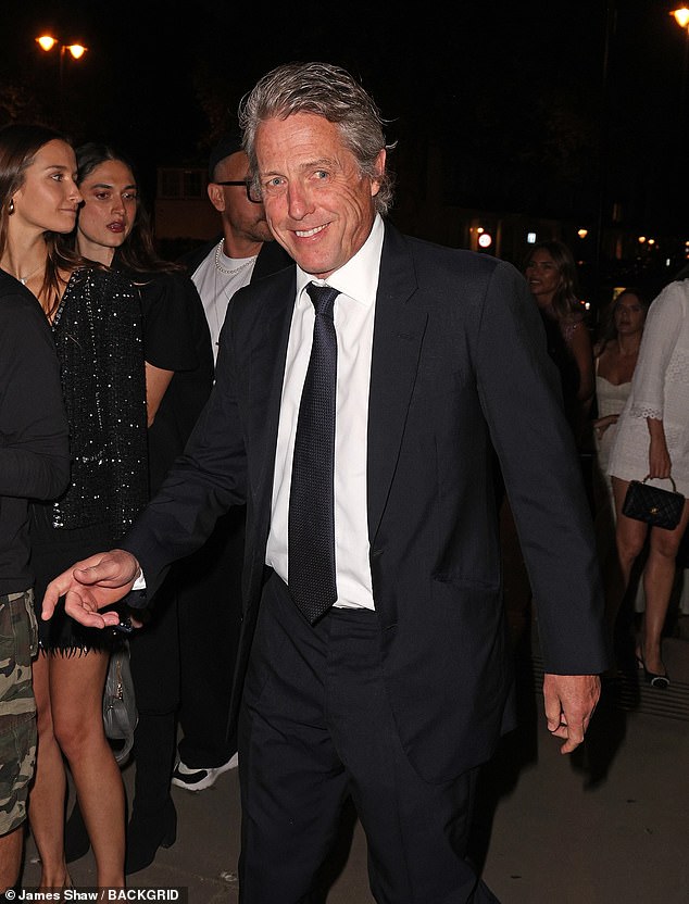 Actor Hugh Grant, 63, who owns a house in France, will also be present at the banquet.